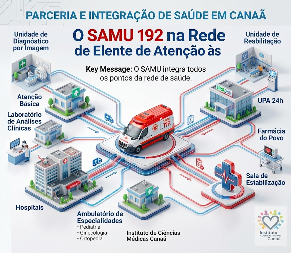 Parceria e Integração de Saúde em Canaã — O SAMU 192 na rede de atenção