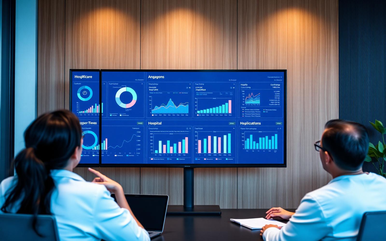 Painel de indicadores de gestão em saúde