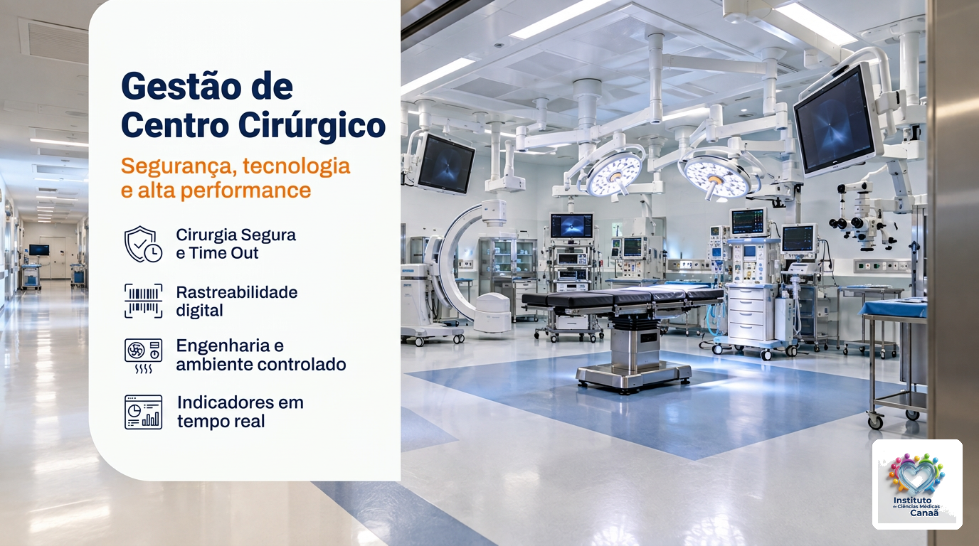 Gestão de Centro Cirúrgico – Segurança, Tecnologia e Alta Performance