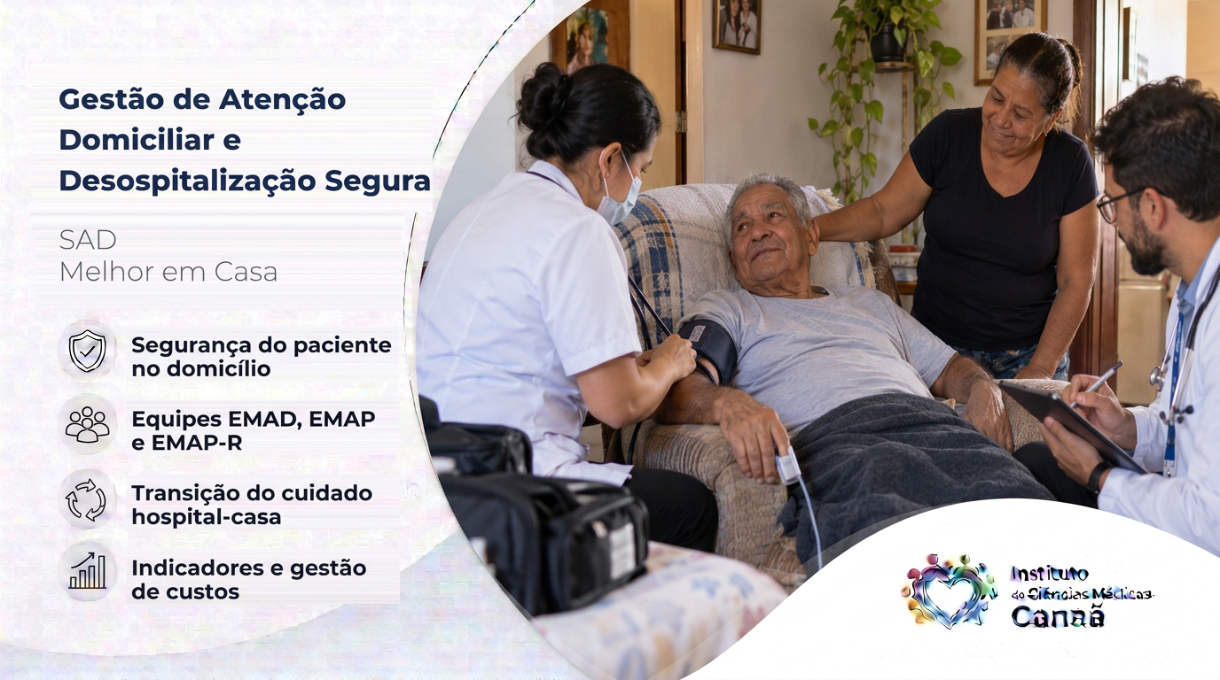 Gestão de Atenção Domiciliar e Desospitalização Segura – SAD / Melhor em Casa