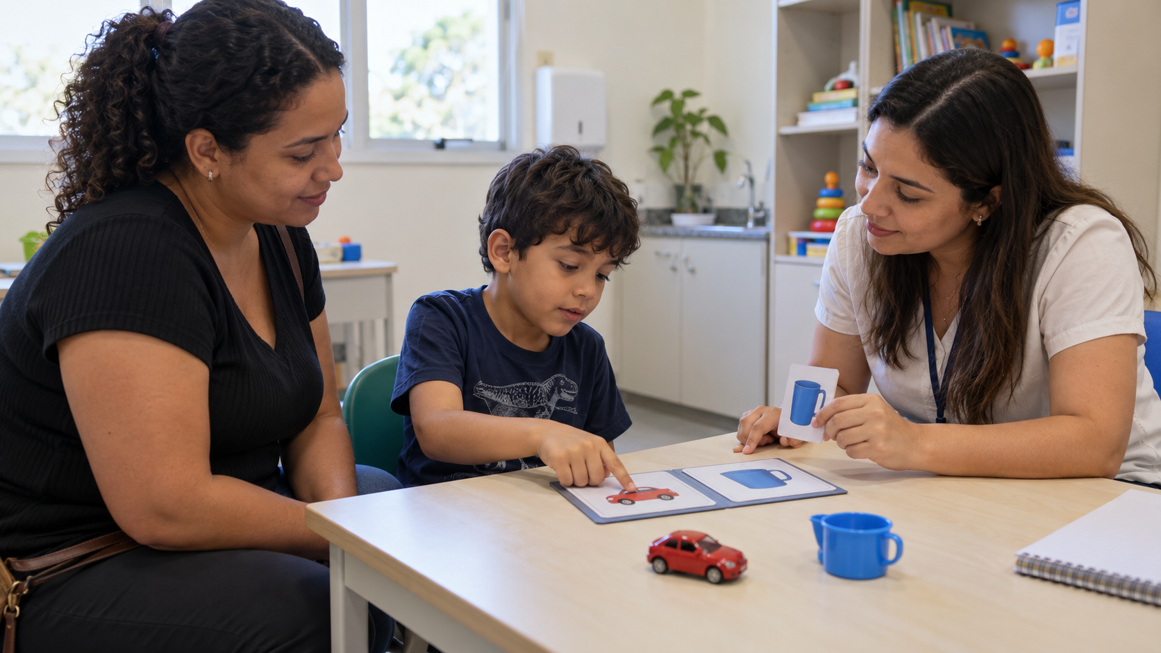 Apoio às famílias e aos cuidadores