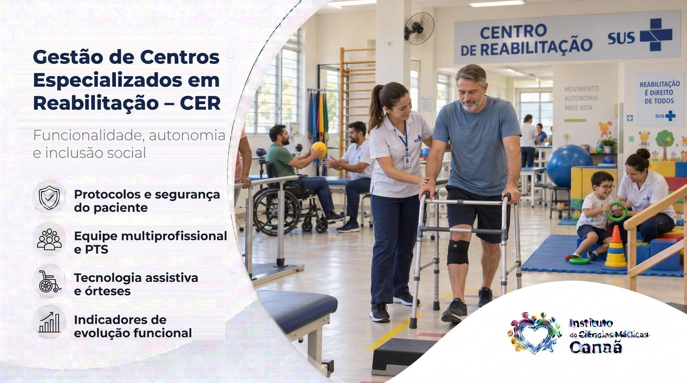 Gestão de Centros Especializados em Reabilitação – CER