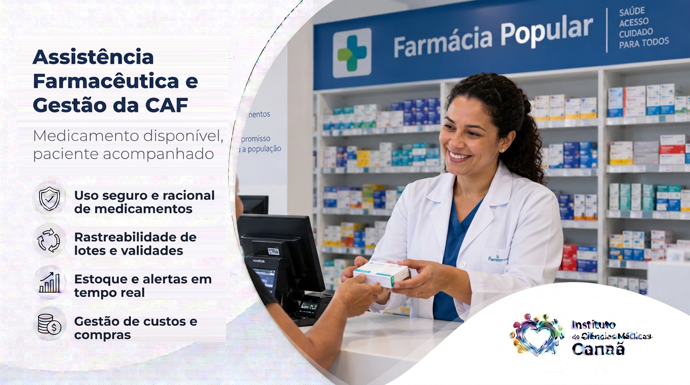 Assistência Farmacêutica e Central de Abastecimento Farmacêutico – CAF