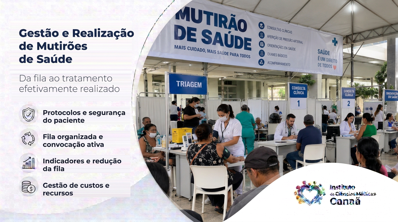 Gestão e Realização de Mutirões de Saúde