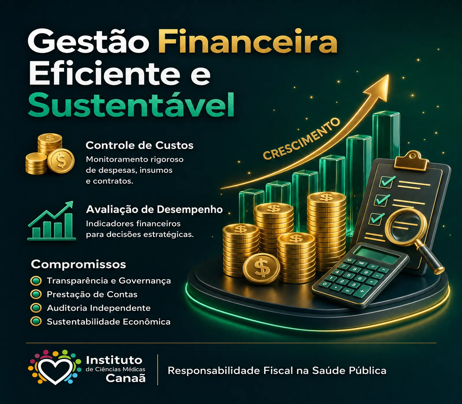 Gestão Financeira Eficiente e Sustentável — Responsabilidade Fiscal na Saúde Pública