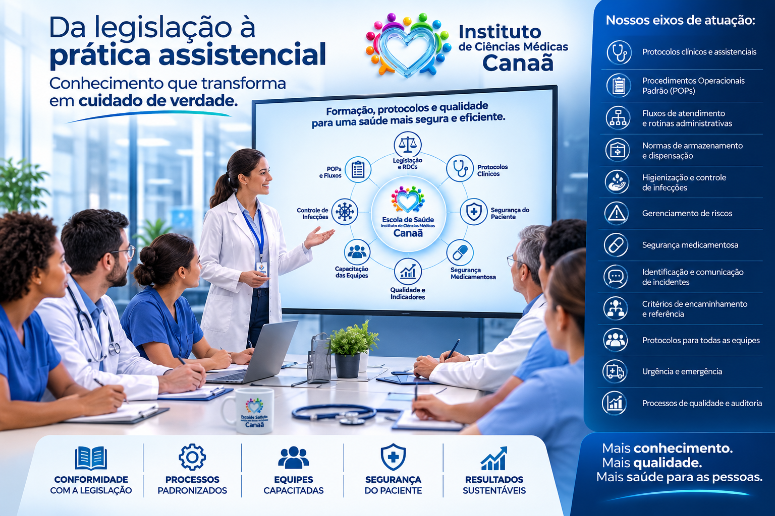 Da legislação à prática assistencial — Escola de Saúde ICM Canaã