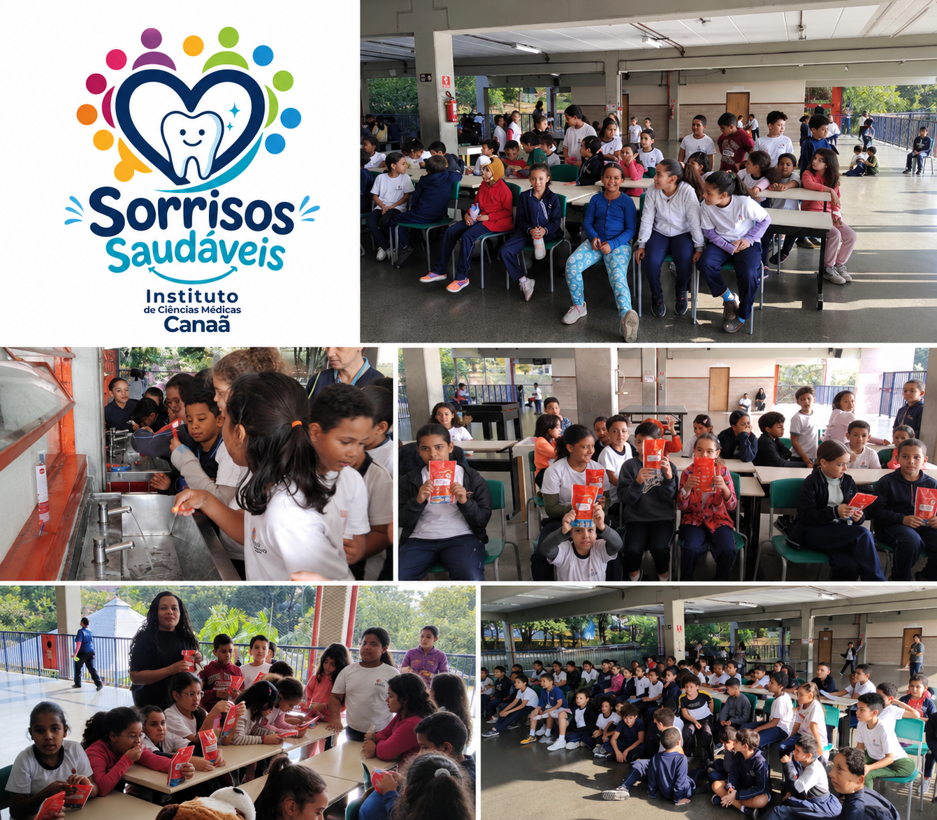 Sorrisos Saudáveis — Projeto de saúde bucal Instituto Canaã