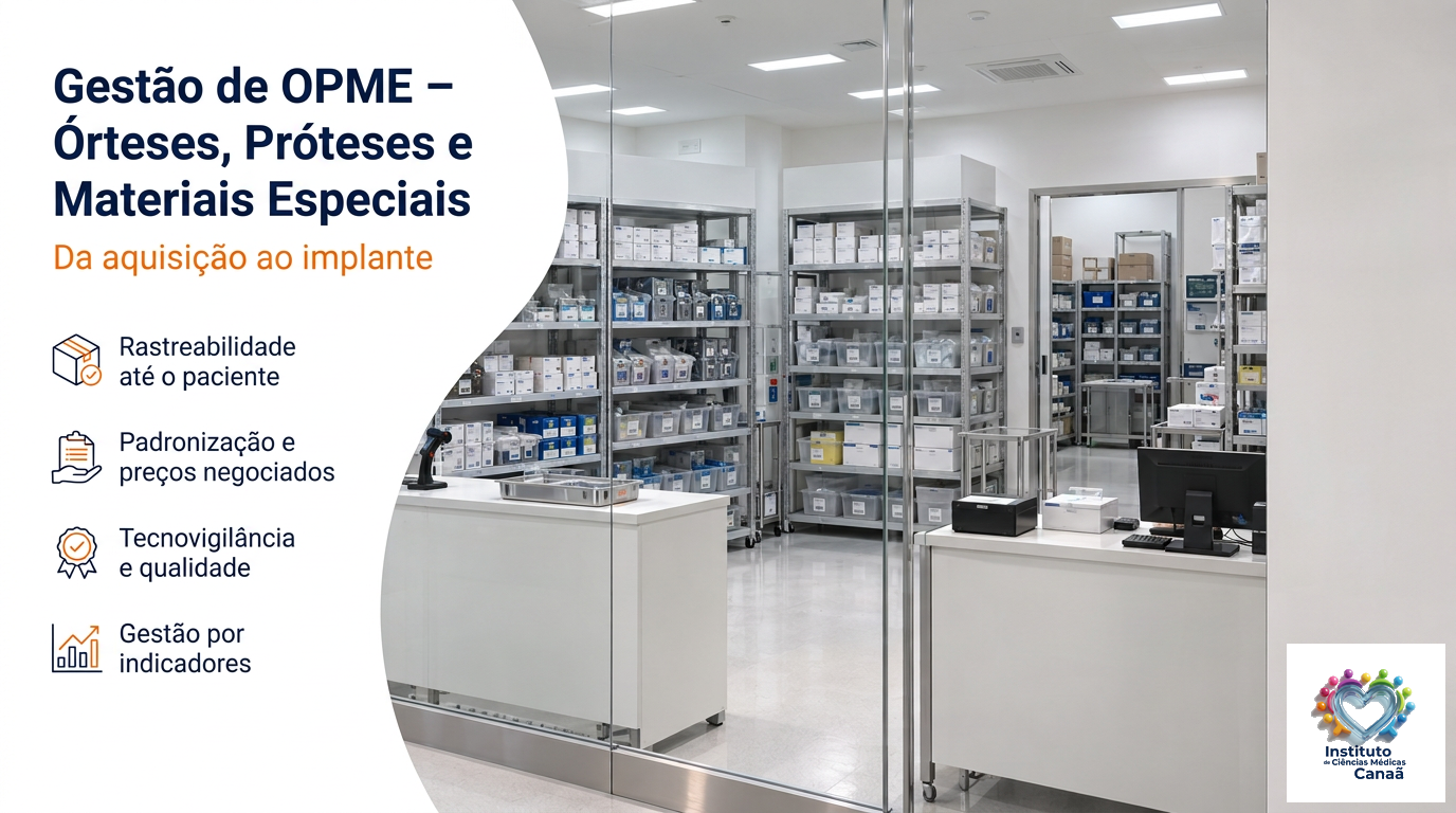Gestão de OPME – Órteses, Próteses e Materiais Especiais